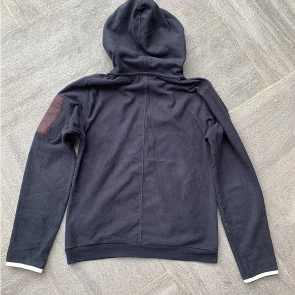 Uniqlo x Undercover Black Fleece Jacket with Hood Unigender Sz L - Picture 6 of 11